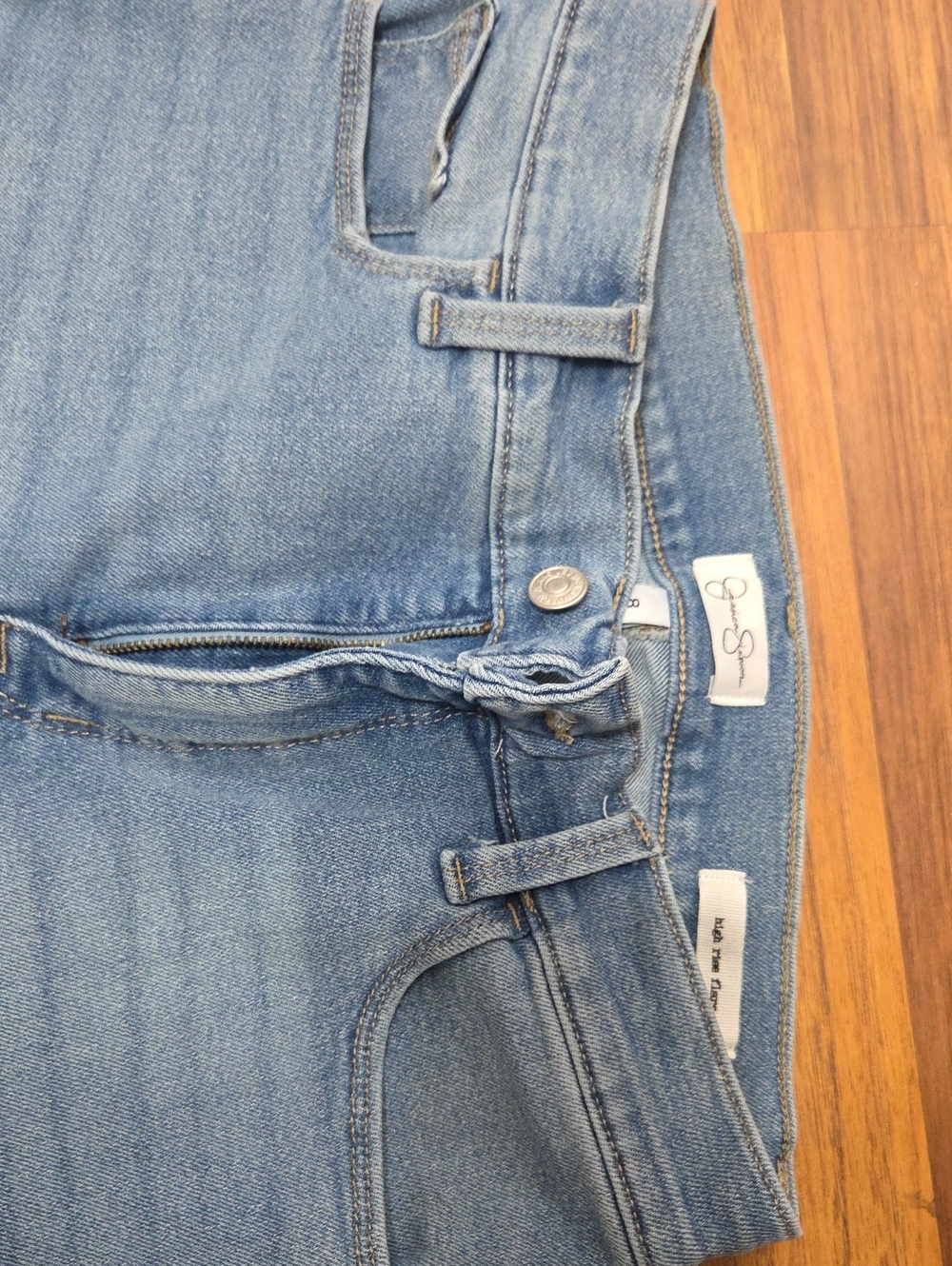 Jessica Simpson Jeans Light Blue Flare Denim